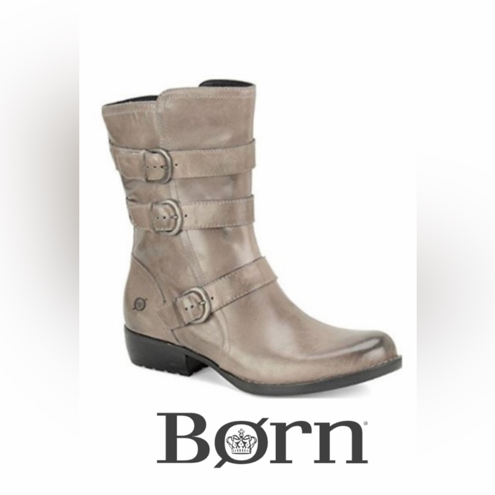 Beautiful Born Grey Mariette Boots